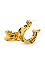 GOLD FAÏENCE HOOPS