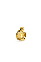 GOLD FAÏENCE LIL HOOPS