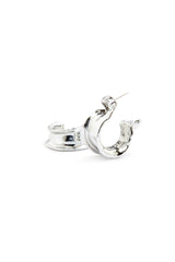 SILVER FAÏENCE LIL HOOPS