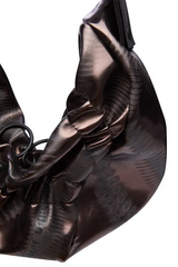 HM2 SMALL CRUNCH HALF MOON BAG