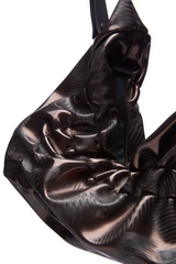 HM2 SMALL CRUNCH HALF MOON BAG