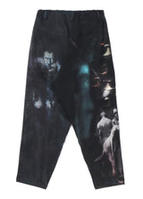 J-8 TUCKS PRINT PANTS