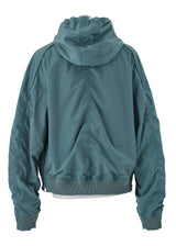 Hooded Minty Windbreaker