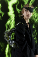 ACID CHROME Module 02 Small Half Moon Bag