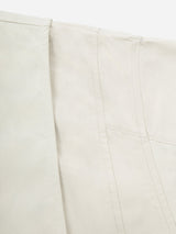 FIBER GREY INTERVEIN LAYERED SHORT-SLEEVE SHIRT