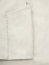 FIBER GREY INTERVEIN LAYERED SHORT-SLEEVE SHIRT