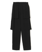 Pleated Organza Trousers