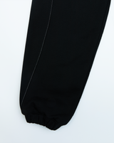 BLACK A-PEEC LOGO SWEATPANTS