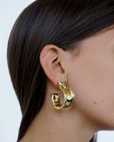 GOLD FAÏENCE HOOPS