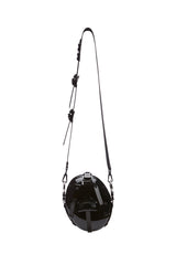 I50 Shiny Black Cross Body Bag