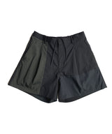 BLACK WIDE SHORTS