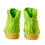 GRIT LIME MID DYED SNEAKERS