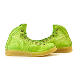 GRIT LIME MID DYED SNEAKERS