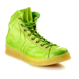 GRIT LIME MID DYED SNEAKERS