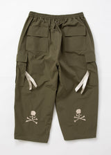 OLIVE STRAIGHT CUT CARGO PANTS