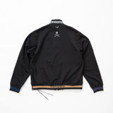 COLOR RIB JERSEY TRACK JACKET
