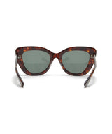 AMBER ACETATE SQUARE SUNGLASSES