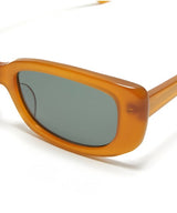 CAMEL ACETATE RECTANGLE SUNGLASSES