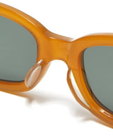 CAMEL ACETATE RECTANGLE SUNGLASSES