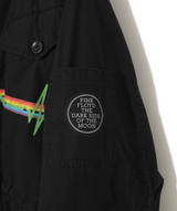 PINK FLOYD ALBUM ARTWORK PRINTED BLACK COAT