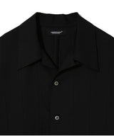 SHORT SLEEVES RUFFLE BLOUSE