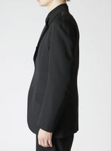 GABARDINE DOUBLE LAPEL JACKET