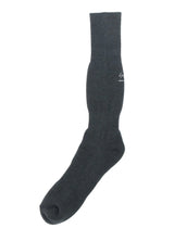 CHARCOAL YARN DYE LONG PILE SOCKS