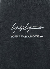 CHARCOAL YARN DYE LONG PILE SOCKS