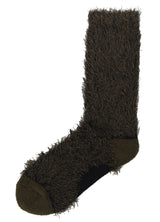 KHAKI BACK THREAD PILE INSIDE SOCKS