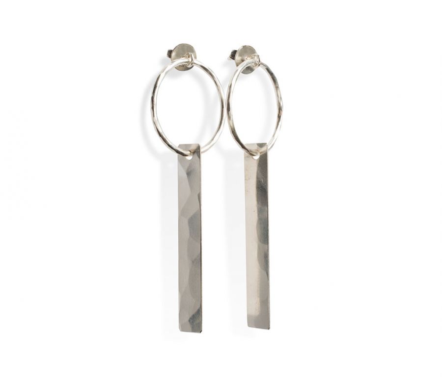 plate hammered Earrings – CLOSETCASECONCEPTS