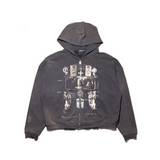 DIAGHILEV'S GRAVE ZIP UP HOODIE