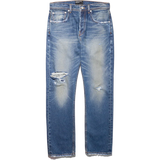 ANTIQUE BLUE STRAIGHT LEG JEANS