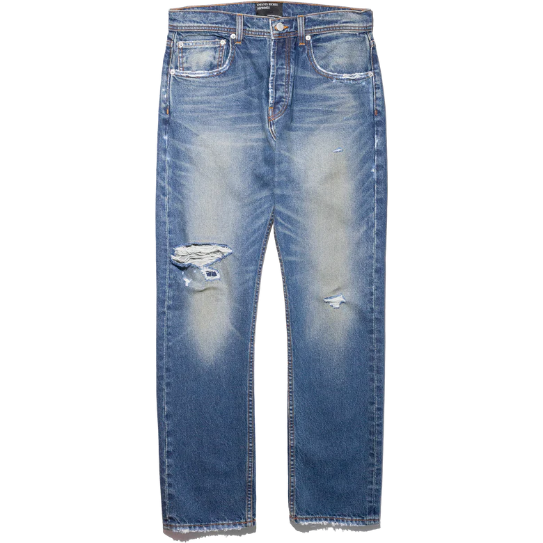 ANTIQUE BLUE STRAIGHT LEG JEANS