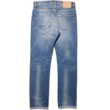 ANTIQUE BLUE STRAIGHT LEG JEANS