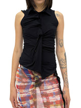 Knitted Twisted Reversible Neckholder