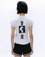 THE CYCLE OF ABUSE SHRUNKEN T-SHIRT WOMEN'S