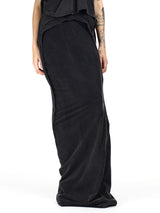 Knitted Slitted Maxi Skirt