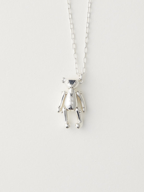 Teddy Bear Charm Necklace