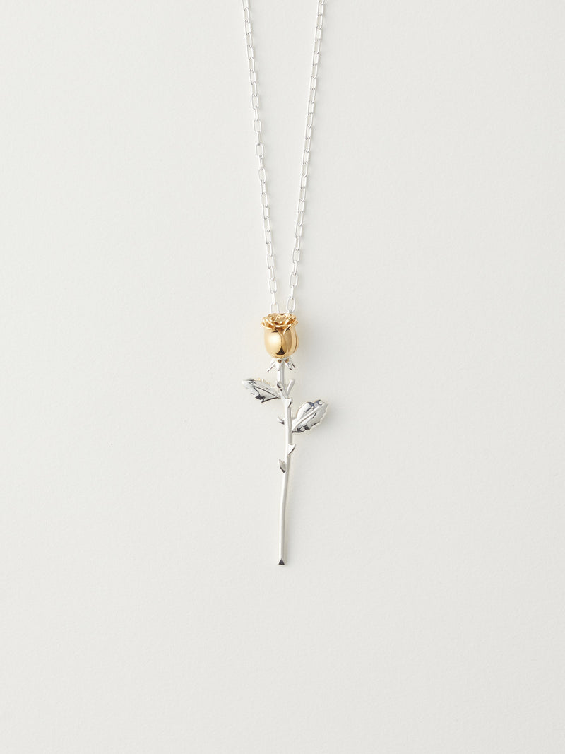 Rose Charm Necklace