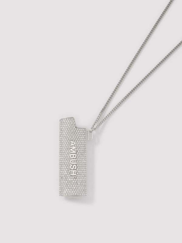 Pave Lighter Case Necklace