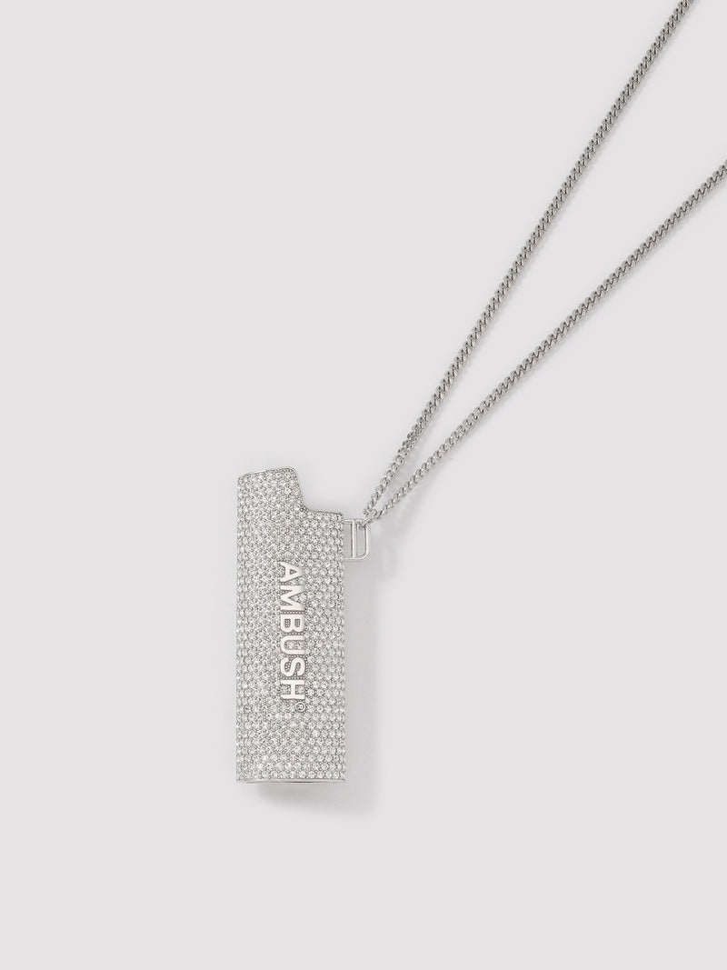 Pave Lighter Case Necklace