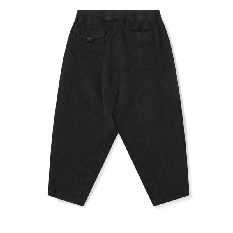 DROP CROTCH WOOL PANTS