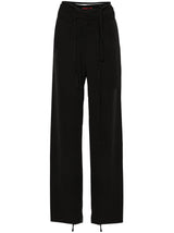 DOUBLE FOLD SUIT TROUSERS PINSTRIPE