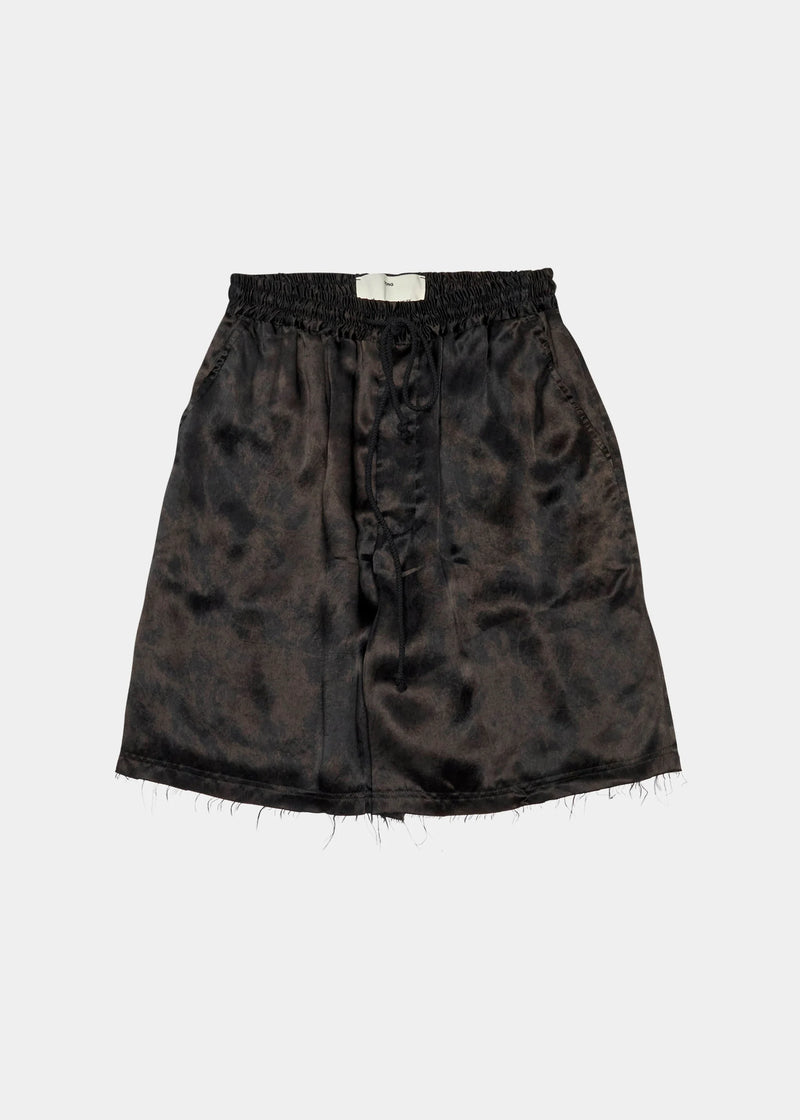 LINED ELASTICATED SHORTS VINTAGE SPLATTER