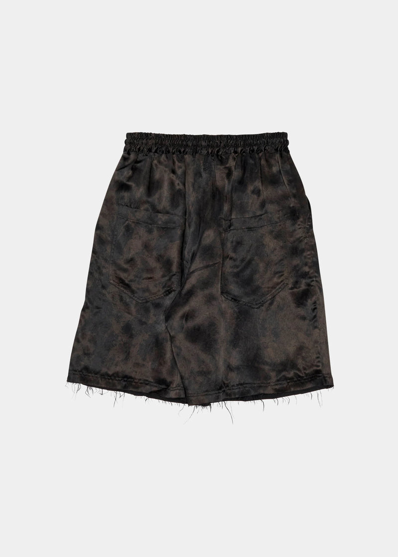 LINED ELASTICATED SHORTS VINTAGE SPLATTER