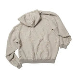 ASYMMETRIC HOODED SWEATSHIRT