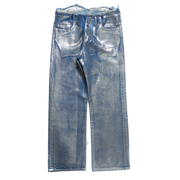FOIL DENIM PANTS – CLOSETCASECONCEPTS
