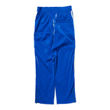 BLUE LAMINATE TRACK PANTS