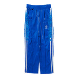 BLUE LAMINATE TRACK PANTS