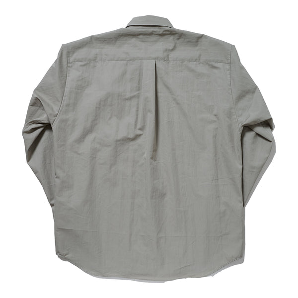 GREY RCA CABLE EMBROIDERY SHIRT